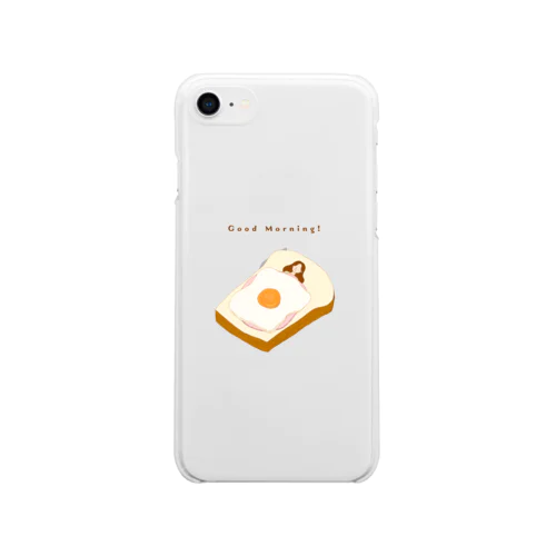 おいしい睡眠 Soft Clear Smartphone Case