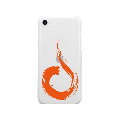 俺の炎 Soft Clear Smartphone Case