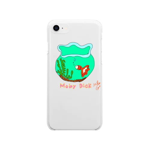 Moby Dick  Soft Clear Smartphone Case