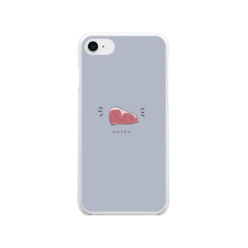 生肉 Soft Clear Smartphone Case