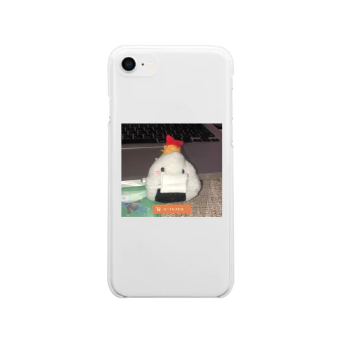 天むすちゃん Soft Clear Smartphone Case