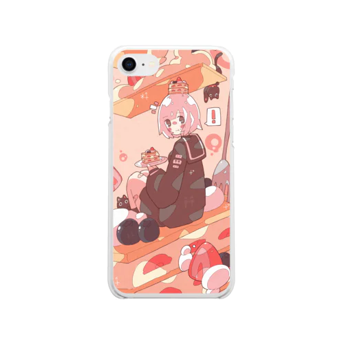 「ミルフィーユ系女の子🍰」 Soft Clear Smartphone Case