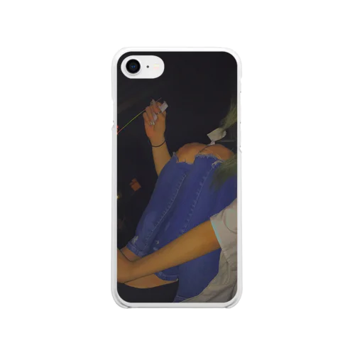 女の子 Soft Clear Smartphone Case