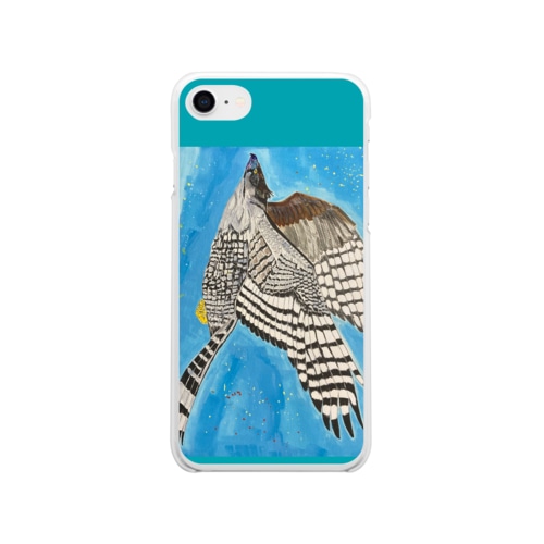 クマタカ_Z Soft Clear Smartphone Case