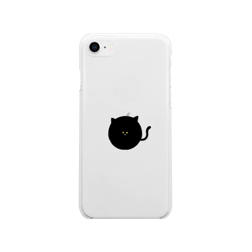 まるいねこ Soft Clear Smartphone Case