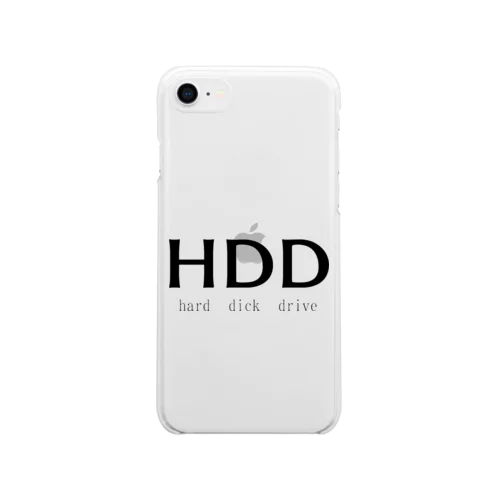 HDD ソフトクリアスマホケース