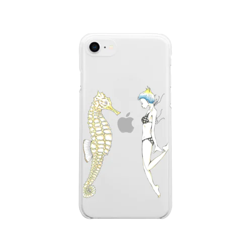 御辞儀 Soft Clear Smartphone Case