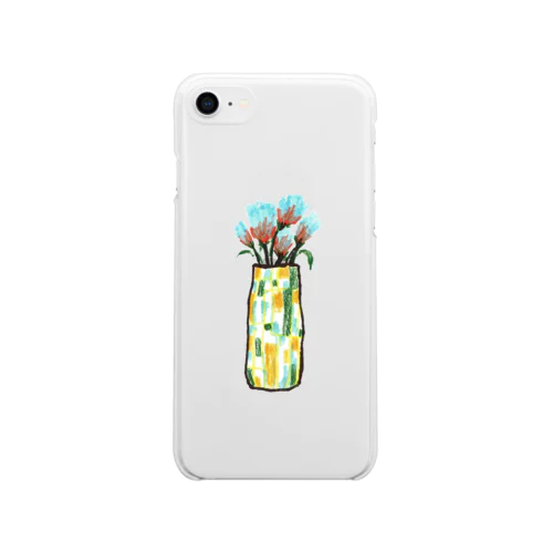 2月の花器 Soft Clear Smartphone Case