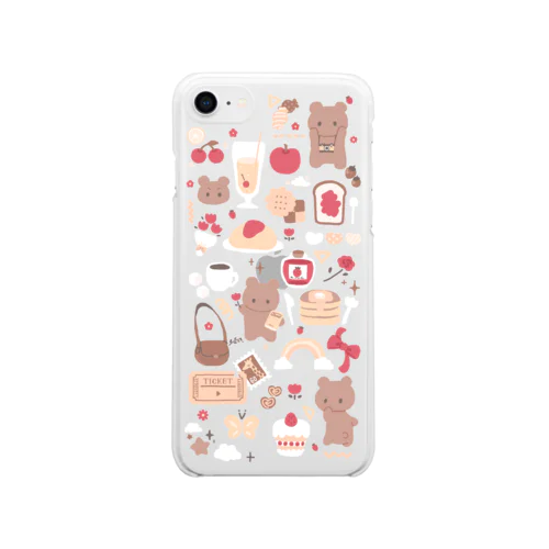 こちゃおさんぽスマホ Soft Clear Smartphone Case