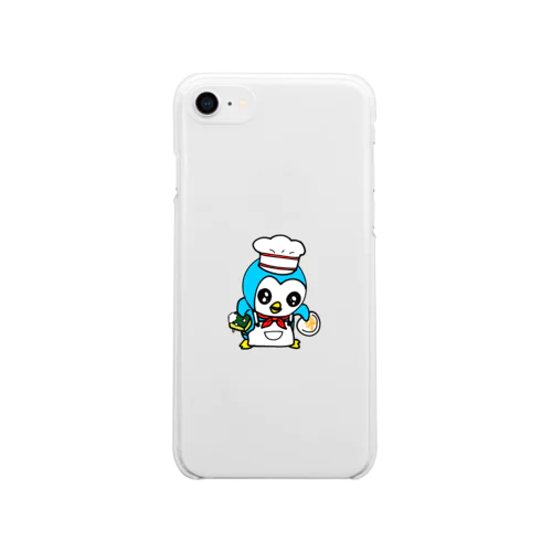 ペンちゃんの労働シリーズ(シェフ) Soft Clear Smartphone Case