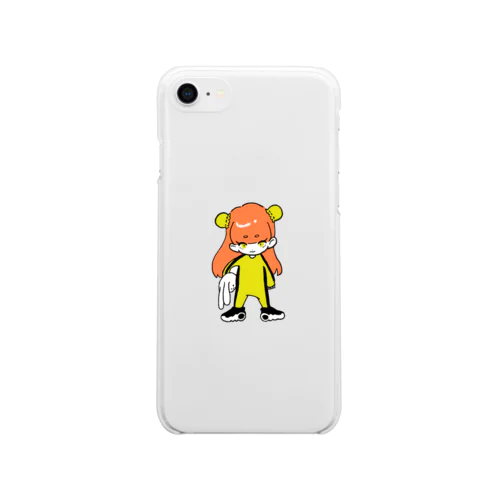 カンフー娘 Soft Clear Smartphone Case