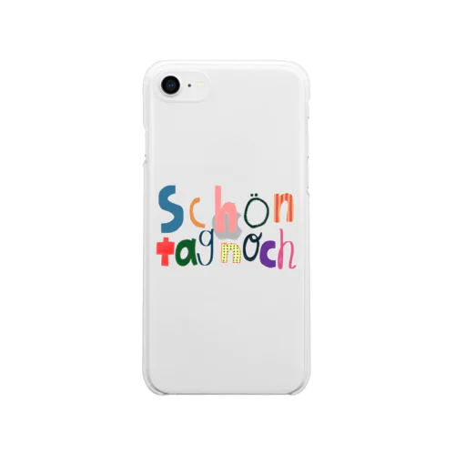 ごきげんよう！ Soft Clear Smartphone Case