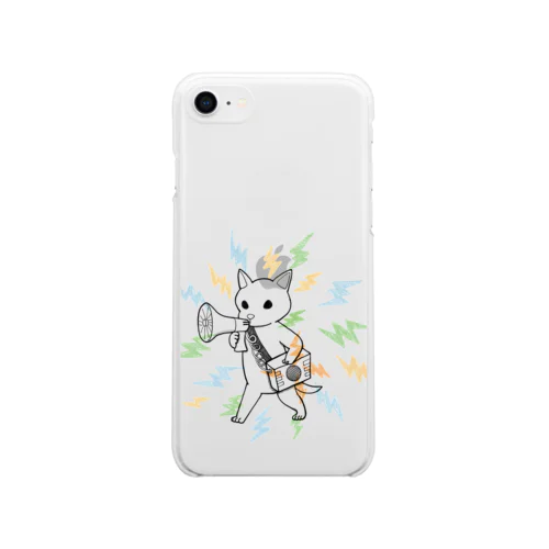 伝えたいことがあるから（メガホンしばいぬ） Soft Clear Smartphone Case