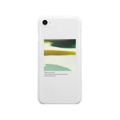 “What’s on your mind?” Soft Clear Smartphone Case