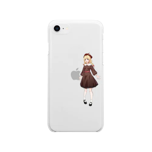 【iPhone8/7専用】りんごをたべたいりんね Soft Clear Smartphone Case
