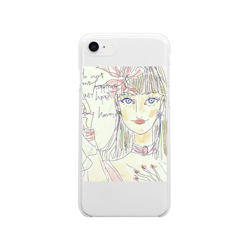 happiness Soft Clear Smartphone Case