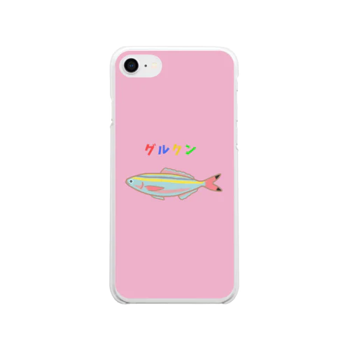 グルクン Soft Clear Smartphone Case