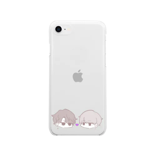 おとこのこたち Soft Clear Smartphone Case