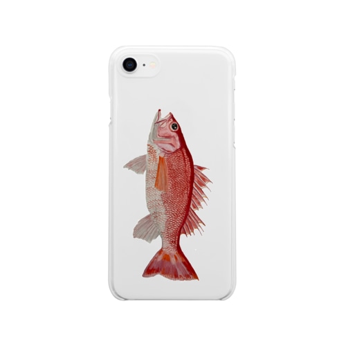 ノドグロ様　じゃっど‼️ Soft Clear Smartphone Case