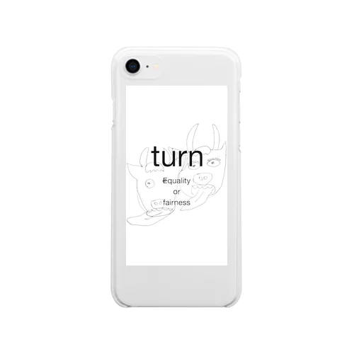 牛 Soft Clear Smartphone Case