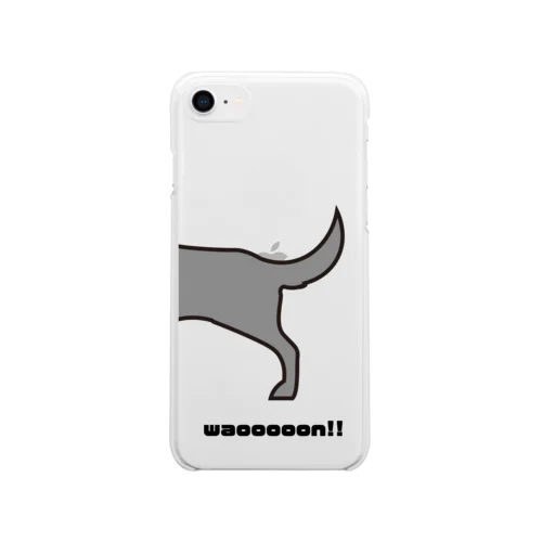 waooooon!! Soft Clear Smartphone Case