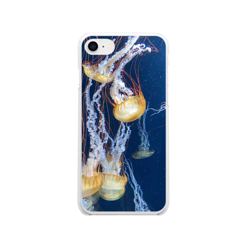 パシパシパシフィック Soft Clear Smartphone Case