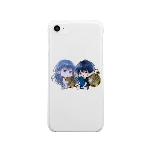 4時ちー Soft Clear Smartphone Case