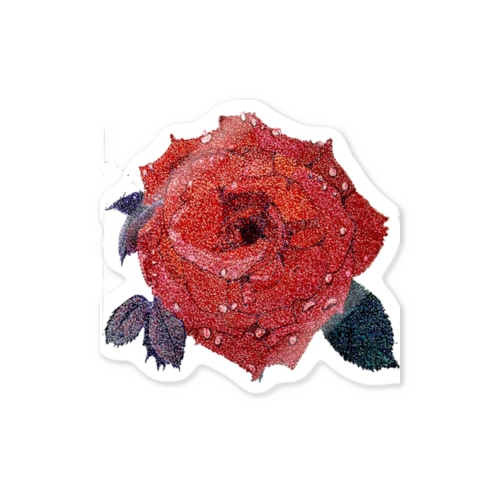 赤い薔薇🌹 Sticker