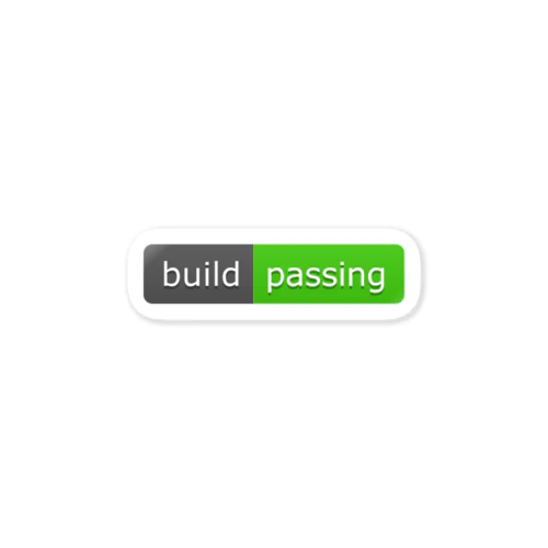 build:passing Sticker