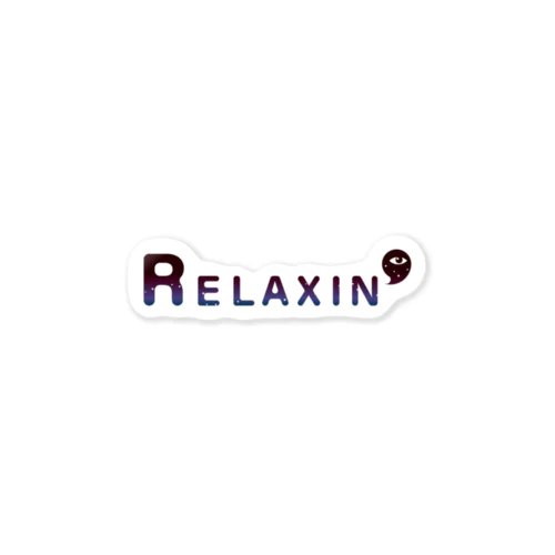 RELAXIN' 스티커