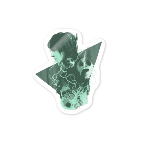 つかれたひと Sticker