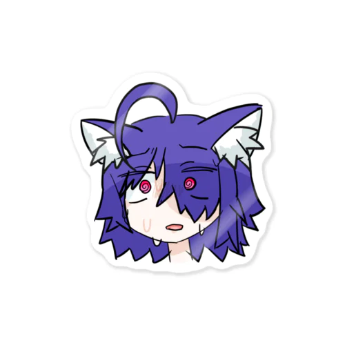 怯えるそうまちゃ Sticker