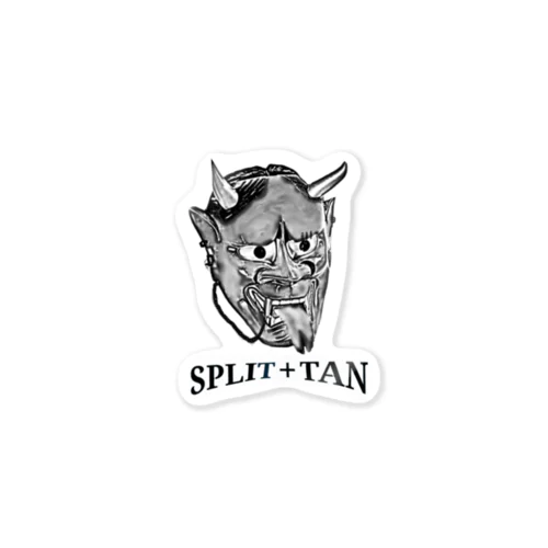 【 SPLIT+TAN 】スプリットタン・オーガ ステッカー