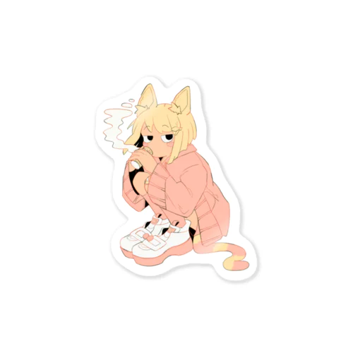 うぃんたー Sticker