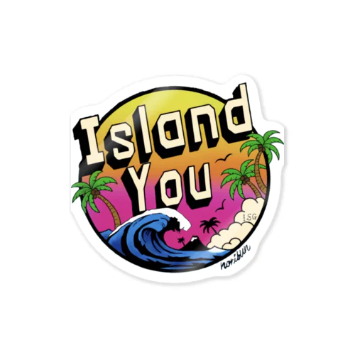 IslandYou石垣島 ステッカー