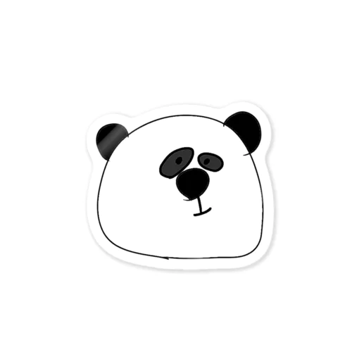 絶妙にムカつく顔のパンダ Sticker