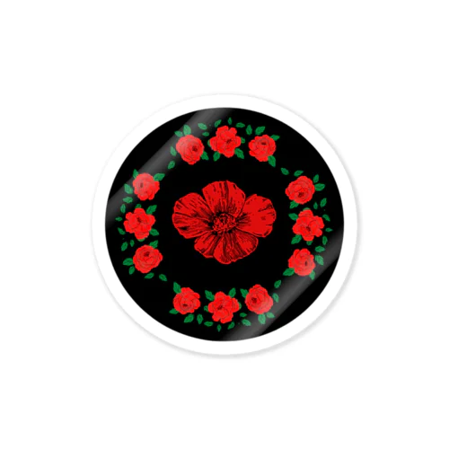 心臓よ花と咲け Sticker