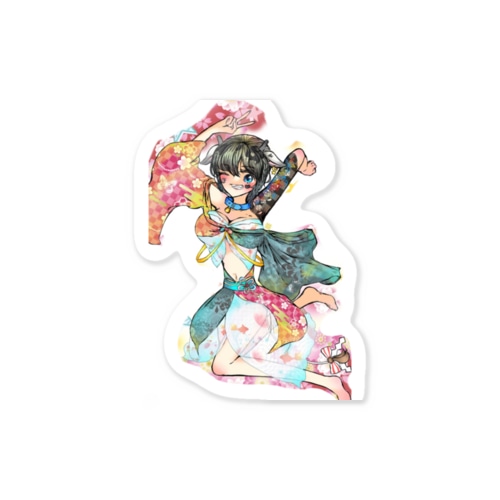 丑年擬人化 Sticker