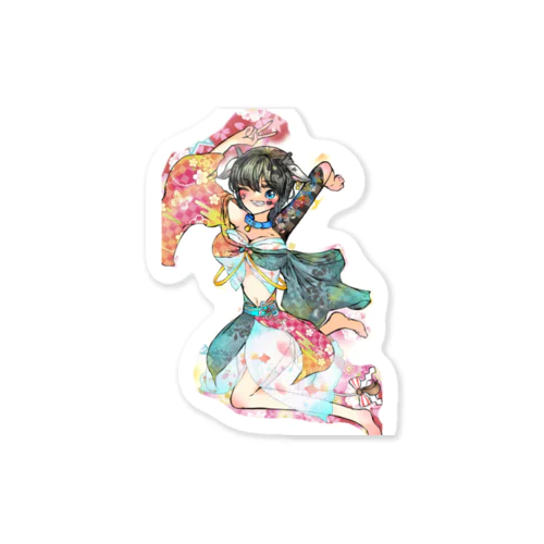 丑年擬人化 Sticker