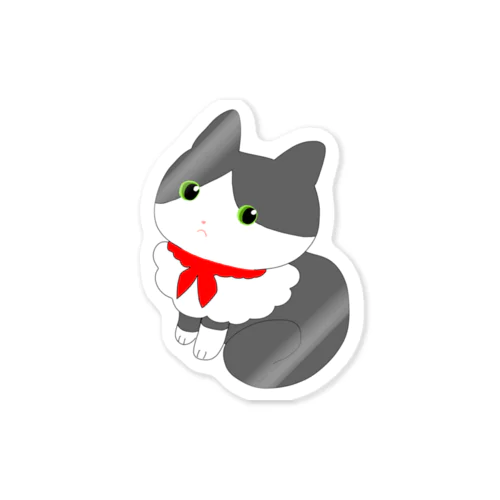 おすましリボンの猫のきょうちゃん Sticker