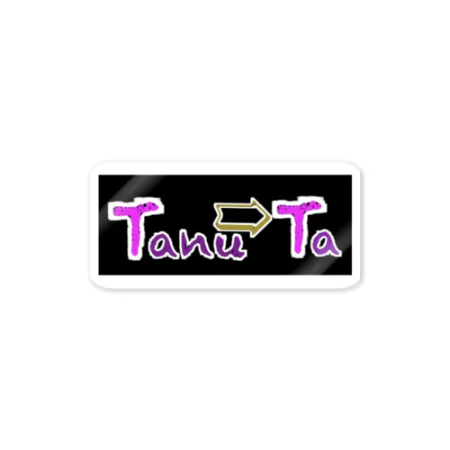 Tanu➯Taロゴ♡ ステッカー