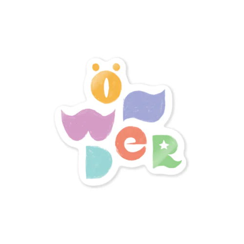 Wo(a)nder Sticker