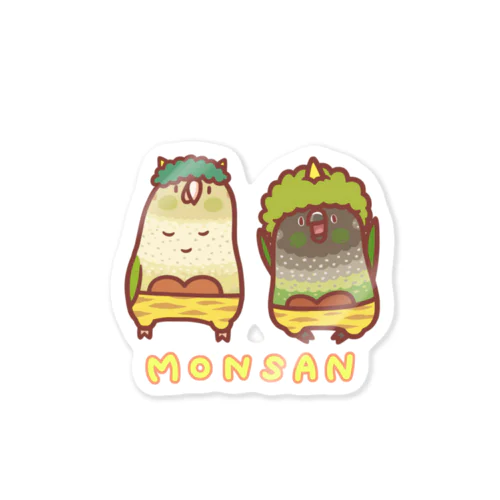 《MONSAN》おにうろこ Sticker