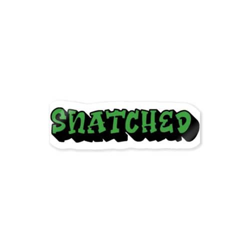 snatched 【ステッカー】 ステッカー