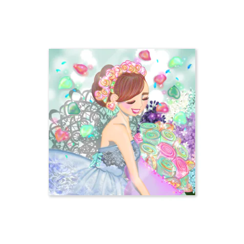 【ハリスの友達】💐🍬👰 Sticker