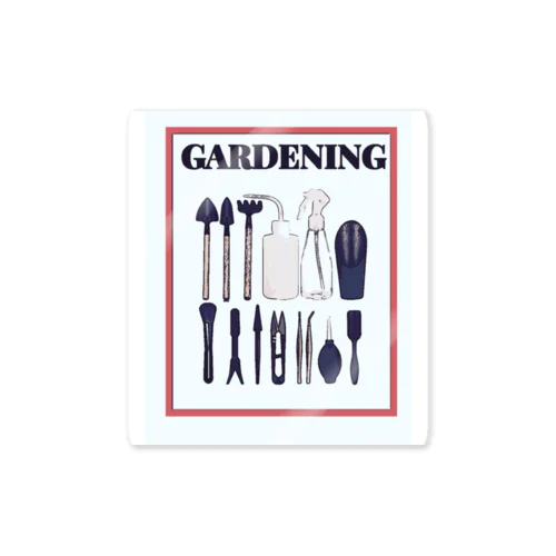 GARDENING Sticker