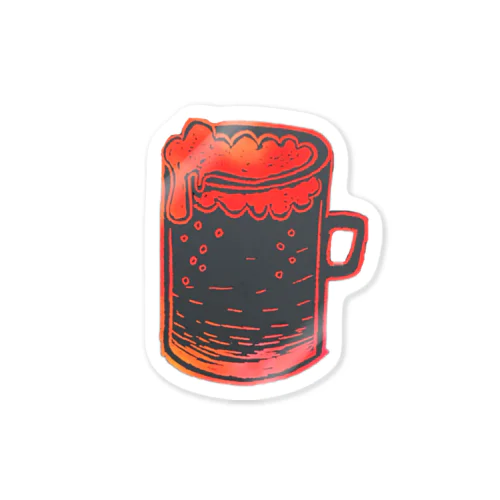 Love beer Sticker