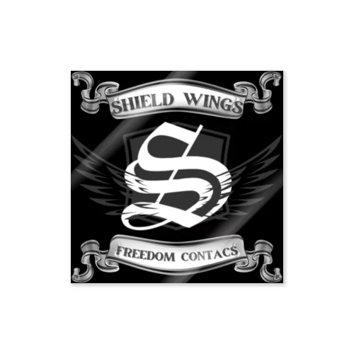 SHIELD WINGS ｳﾞｨﾝﾃｰｼﾞ Sticker