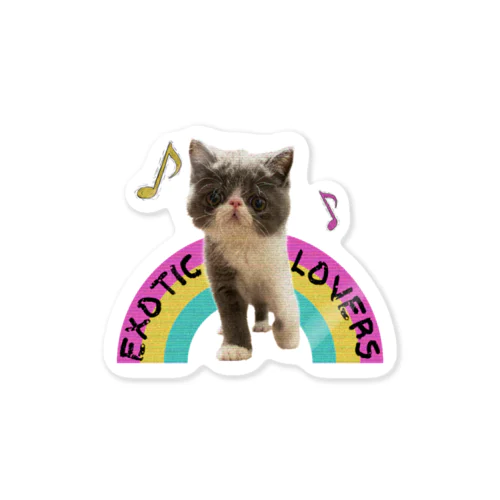 EXOTIC LOVERS Sticker