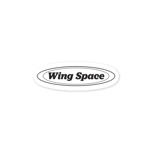 Wing Space オリジナルアイテム ステッカー